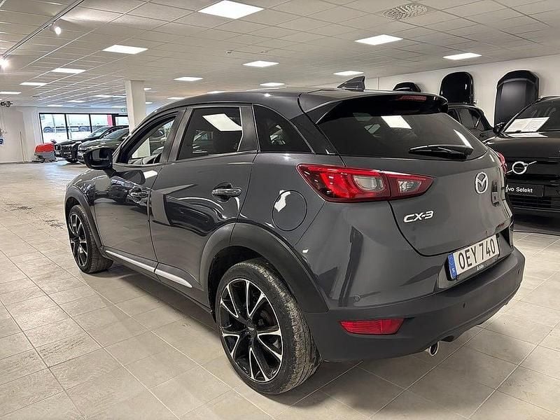 Begagnad Mazda CX-3 121 HK (88 kW) 2016 Grå SUV