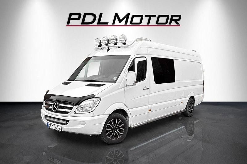 Vit Begagnad 2010 Mercedes Sprinter Van | 329 900 kr - Bild 1/4