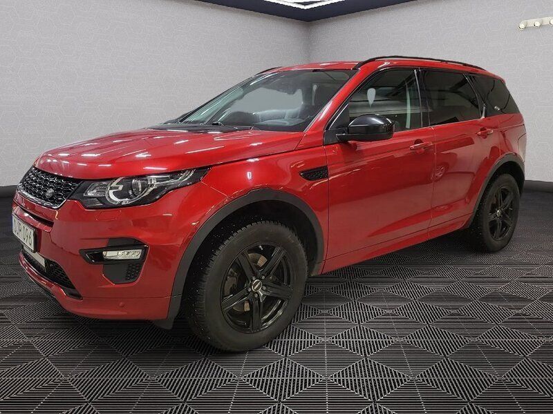 Röd Begagnad 2017 Land Rover Discovery Sport SUV | 259 900 kr (Dyr) - Bild 1/4
