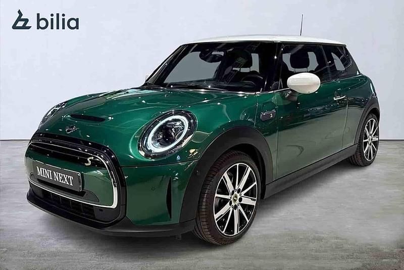 Grön Begagnad 2021 Mini Cooper SE Halvkombi | 209 000 kr (Lite dyr) - Bild 1/1