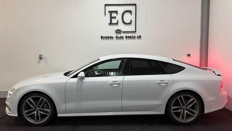 Begagnad Audi A7 Sportback Sport 272 HK (200 kW) 2015 Vit Halvkombi
