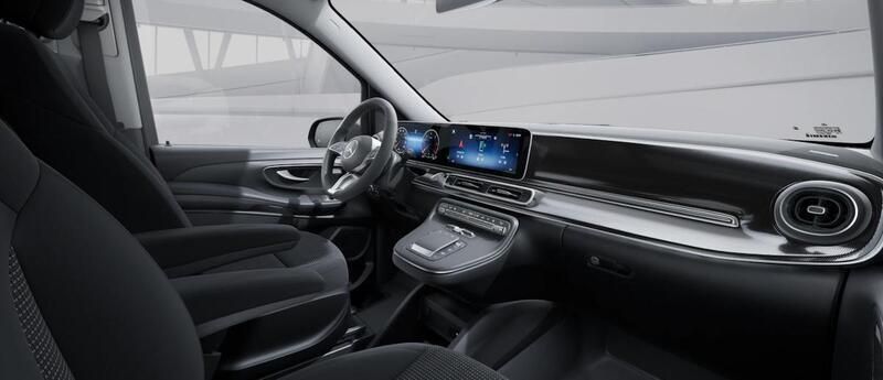 Begagnad Mercedes V220 Style 2024 Grå Minibuss