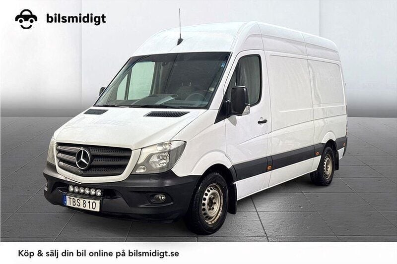 Vit Begagnad 2016 Mercedes Sprinter Van | 135 900 kr (Superpris) - Bild 1/3
