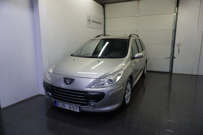 Grå Begagnad 2008 Peugeot 307 Kombi | 37 900 kr (Lite dyr) - Bild 1/4