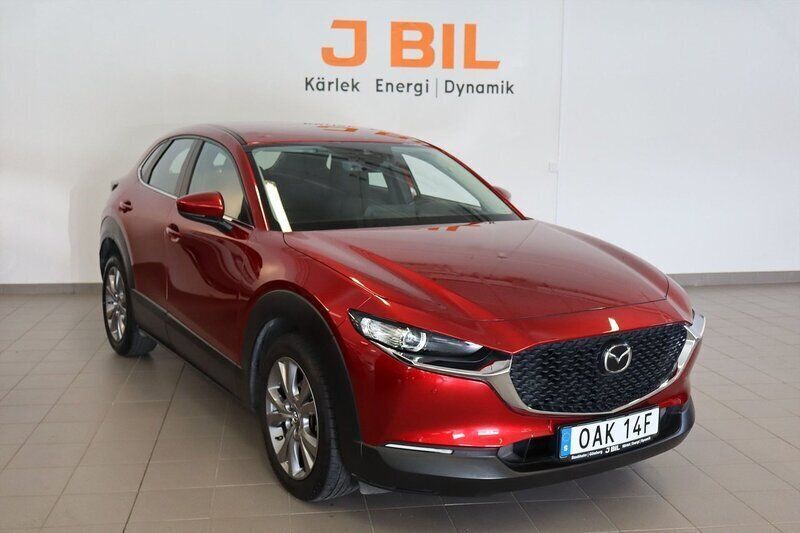 Röd Begagnad 2022 Mazda CX-30 Sky SUV | 259 900 kr (Bra pris) - Bild 1/4