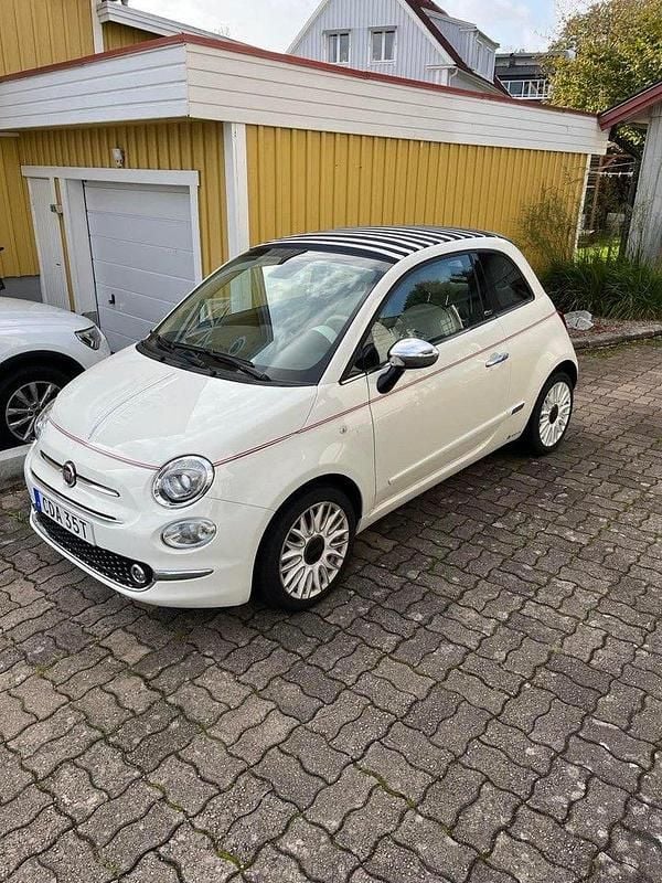 Vit Begagnad 2021 Fiat 500 Cab | 145 000 kr (Lite dyr) - Bild 1/4