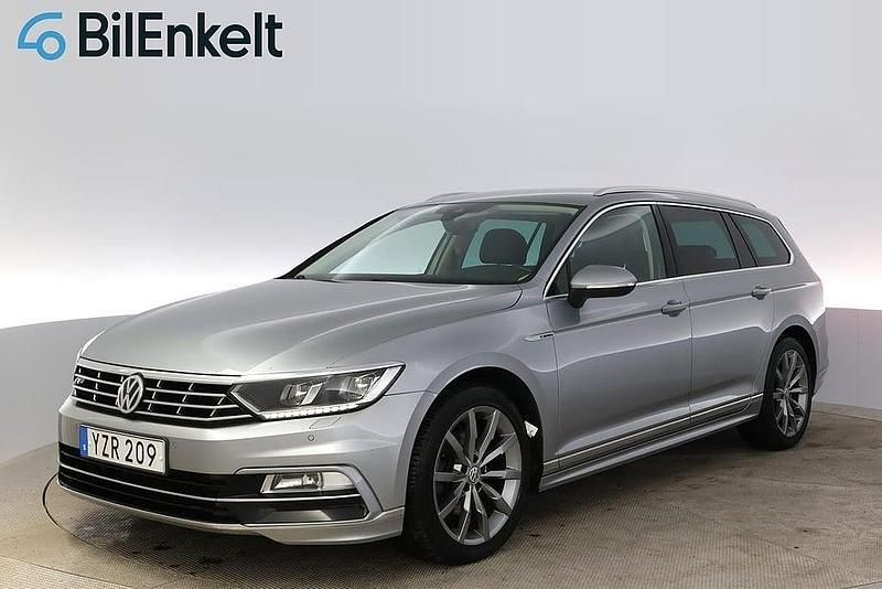 Begagnad VW Passat R-line 192 HK (141 kW) 2017 Silver Kombi