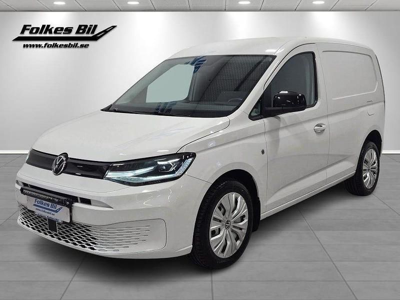 Vit Begagnad 2022 VW Caddy Minibuss | 298 750 kr (Lite dyr) - Bild 1/4