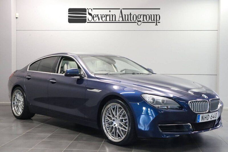 Blå Begagnad 2013 BMW 650 Sportkupé | 299 000 kr (Marknadspris) - Bild 1/4