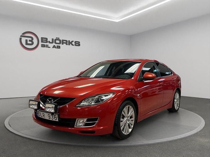 Röd Begagnad 2007 Mazda 6 Inclusive Halvkombi | 44 500 kr (Lite dyr) - Bild 1/4