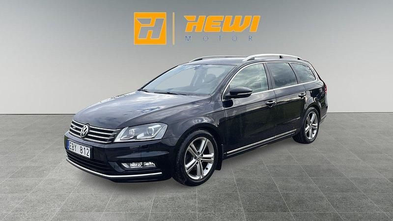 Svart Begagnad 2013 VW Passat GT Kombi | 69 800 kr (Marknadspris) - Bild 1/4