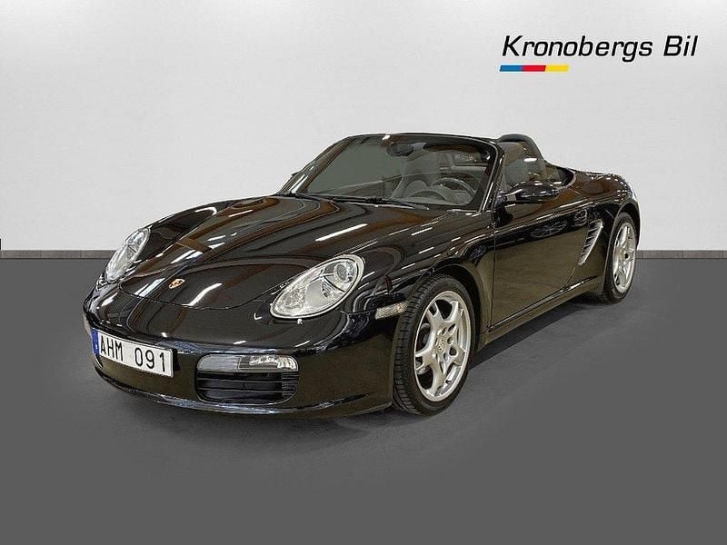 Svart Begagnad 2005 Porsche Boxster Cab | 249 500 kr - Bild 1/4