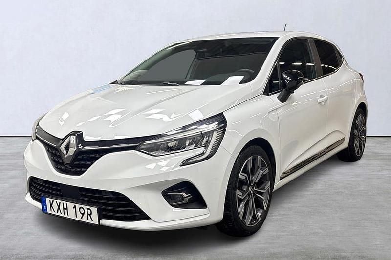 Vit Begagnad 2019 Renault Clio V Intens Halvkombi | 125 000 kr (Marknadspris) - Bild 1/4