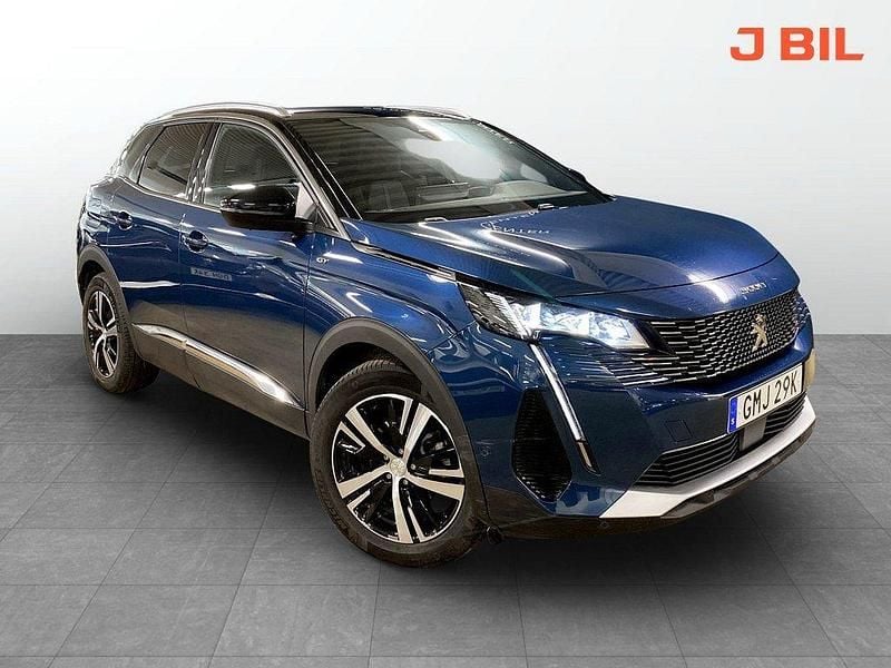 Blå Begagnad 2024 Peugeot 3008 GTi SUV | 269 900 kr (Marknadspris) - Bild 1/4