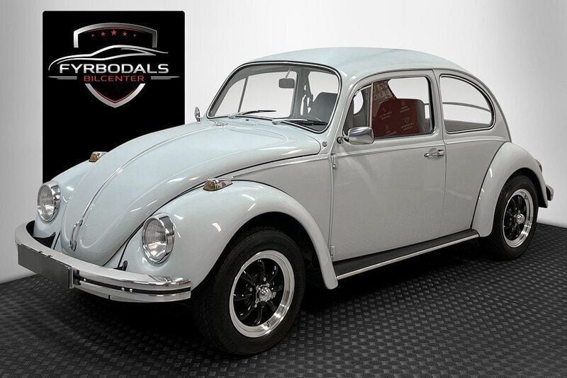 Ljusblå Begagnad 1969 VW Beetle Sedan | 119 000 kr - Bild 1/4