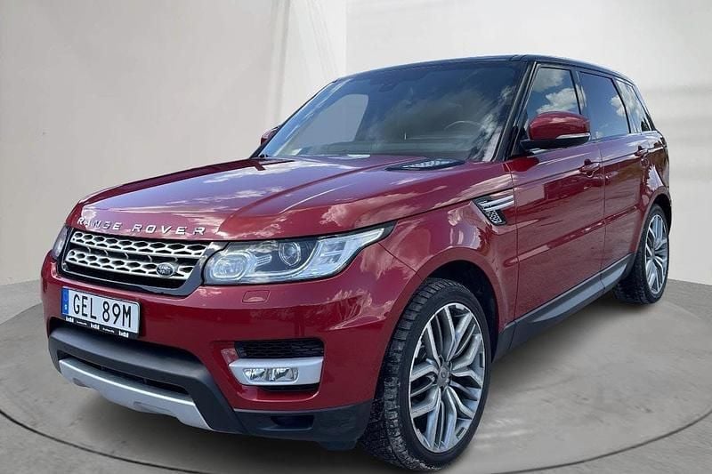 Röd Begagnad 2016 Land Rover Range Rover HSE SUV | 250 000 kr - Bild 1/4