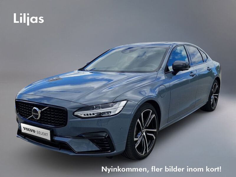 Grå Begagnad 2021 Volvo S90 R-Design Sedan | 429 000 kr (Marknadspris) - Bild 1/3