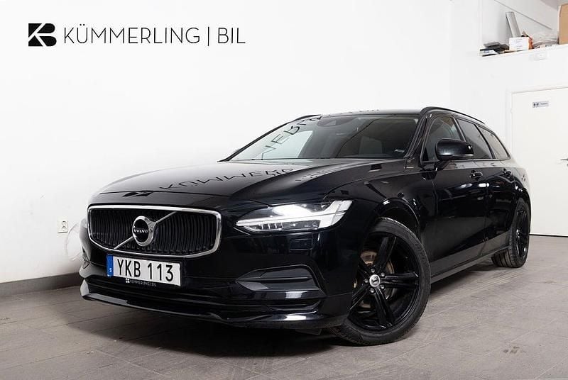 Svart Begagnad 2017 Volvo V90 Business Edition Kombi | 189 900 kr (Marknadspris) - Bild 1/4
