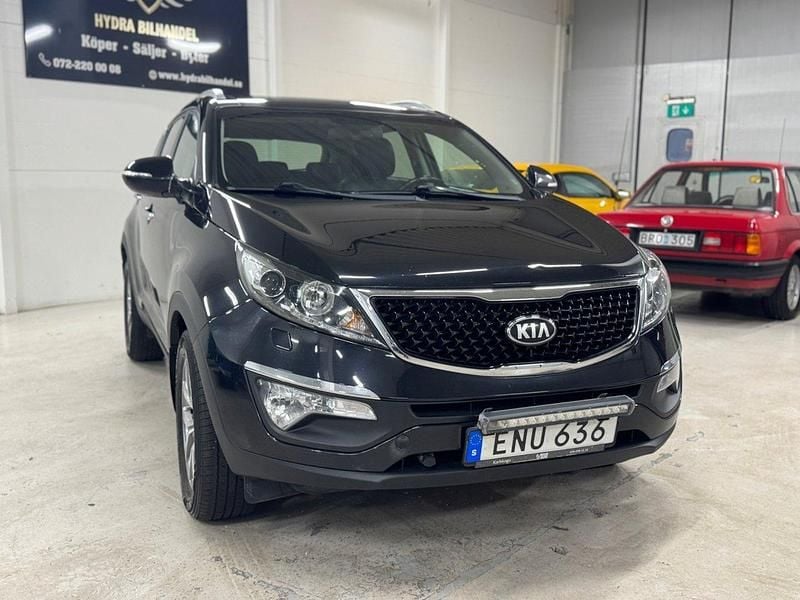 Svart Begagnad 2014 Kia Sportage SUV | 79 900 kr (Marknadspris) - Bild 1/4