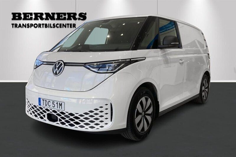 Vit Begagnad 2023 VW ID. Buzz Van | 479 900 kr (Marknadspris) - Bild 1/4