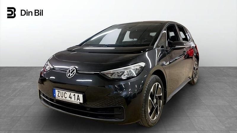 Begagnad VW ID.3 Pro Performance 150 kW (204 HK) 2020 Mangan grey Halvkombi