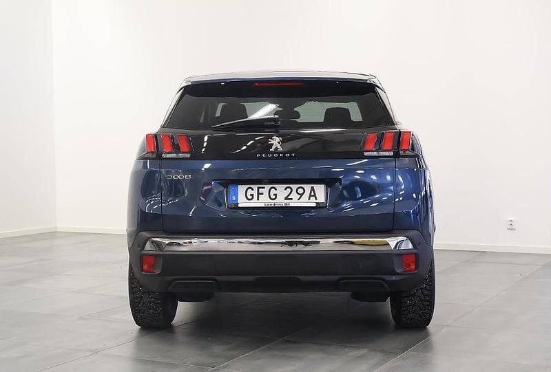 Begagnad Peugeot 3008 Allure 131 HK (96 kW) 2022 Blå SUV