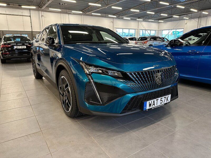 Blå (blå obsession ) Begagnad 2023 Peugeot 408 GT GT Halvkombi | 309 000 kr (Marknadspris) - Bild 1/4