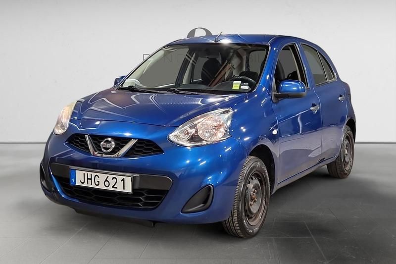 Blå Begagnad 2013 Nissan Micra Halvkombi | 49 900 kr (Bra pris) - Bild 1/3