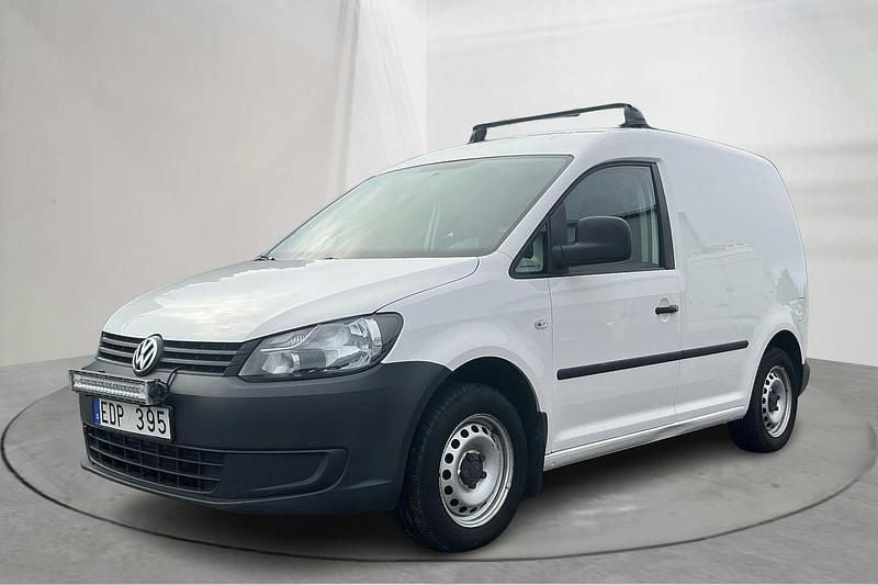 Vit Begagnad 2012 VW Caddy Minibuss | 49 000 kr (Bra pris) - Bild 1/4