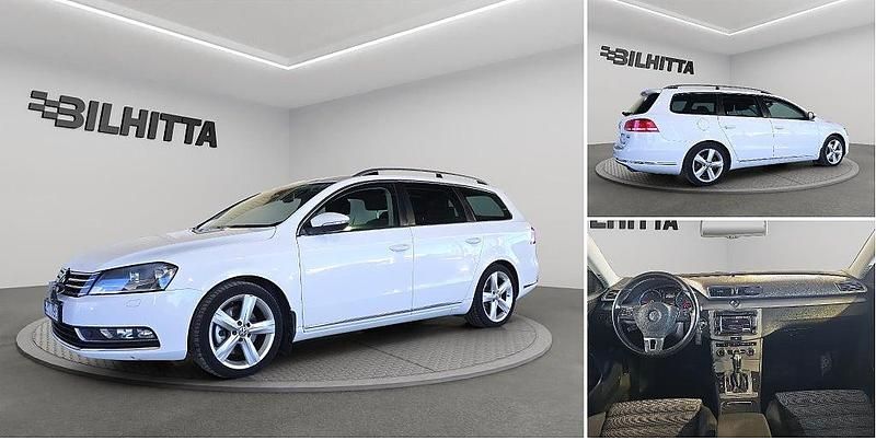 Vit Begagnad 2013 VW Passat GT Kombi | 89 000 kr (Marknadspris) - Bild 1/4