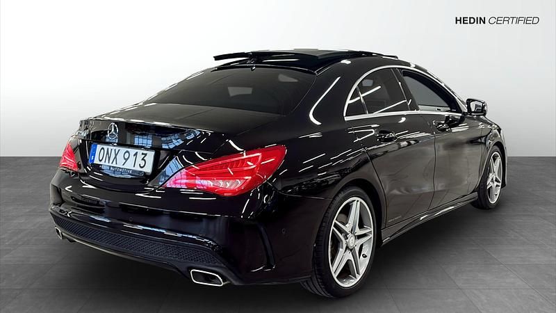 Begagnad Mercedes CLA220 AMG 177 HK (130 kW) 2016 Svart Sedan