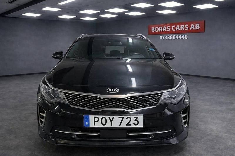 Begagnad Kia Optima GT-Line 141 HK (103 kW) 2016 Svart Kombi