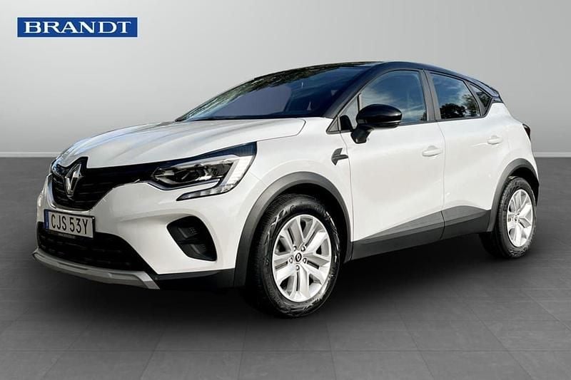 Vit Begagnad 2022 Renault Captur Zen SUV | 199 900 kr (Marknadspris) - Bild 1/4