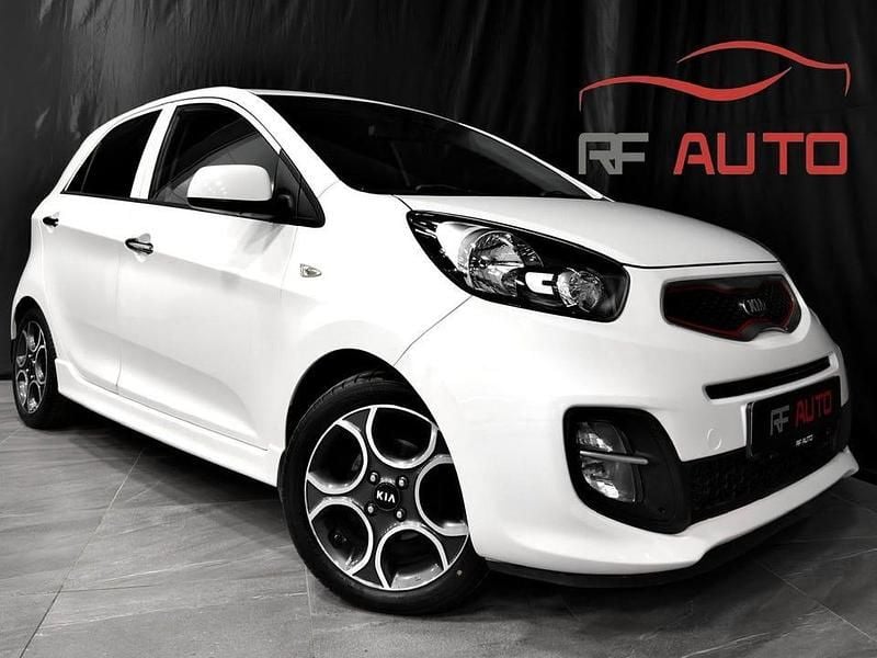 Vit Begagnad 2014 Kia Picanto Halvkombi | 84 900 kr (Marknadspris) - Bild 1/4