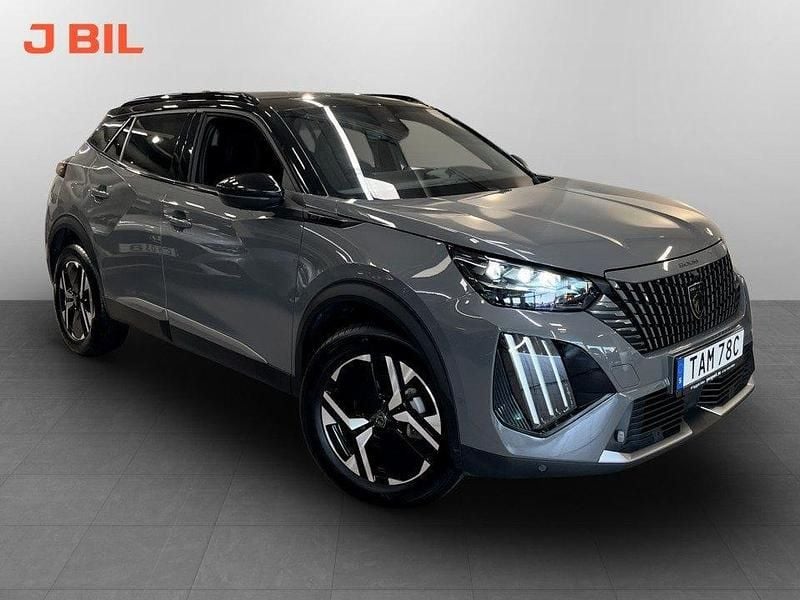 Grå Begagnad 2023 Peugeot 2008 GTi SUV | 254 900 kr (Lite dyr) - Bild 1/3