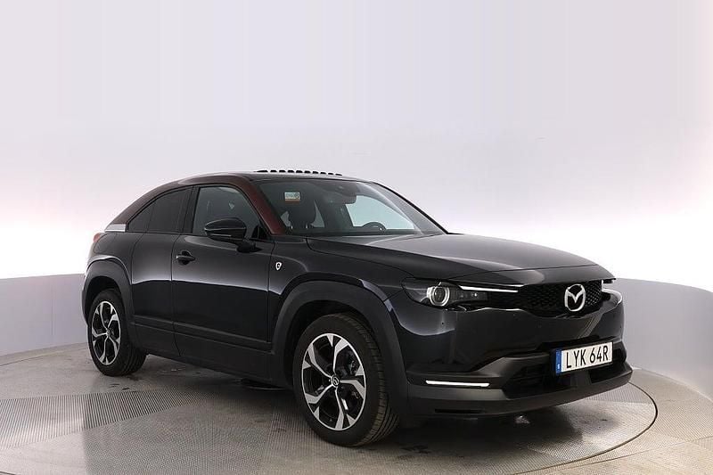 Svart Begagnad 2024 Mazda MX30 Edition SUV | 298 000 kr (Marknadspris) - Bild 1/4