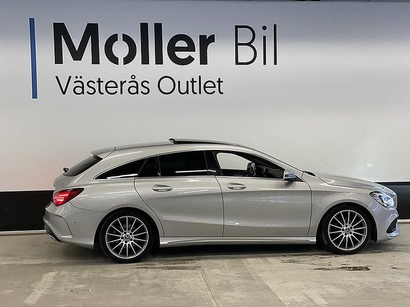 Begagnad Mercedes CLA200 Shooting Brake 136 HK (100 kW) 2018 Silver Kombi