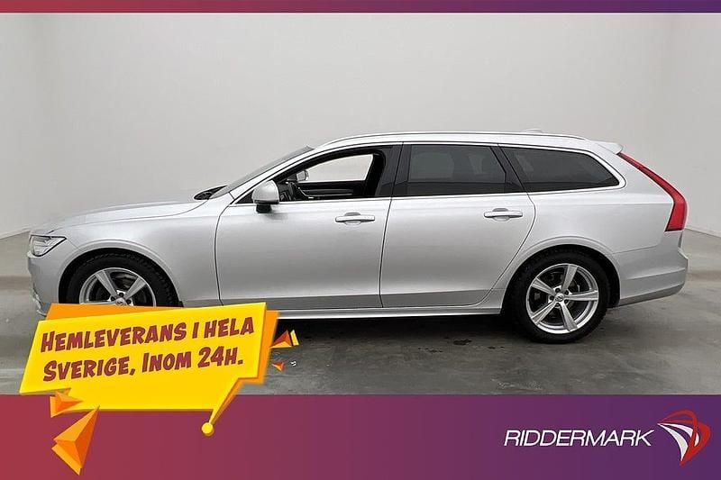 Silver Begagnad 2019 Volvo V90 Momentum Kombi | 259 800 kr (Bra pris) - Bild 1/3