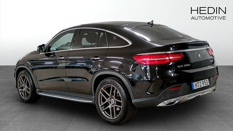 Svart (black) Begagnad 2016 Mercedes GLE350 AMG Sportkupé | 389 900 kr (Superpris) - Bild 1/4