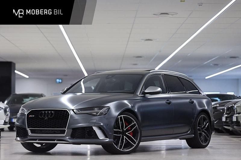 Mörkgrå Begagnad 2015 Audi RS6 Comfort Kombi | 619 900 kr (Marknadspris) - Bild 1/3