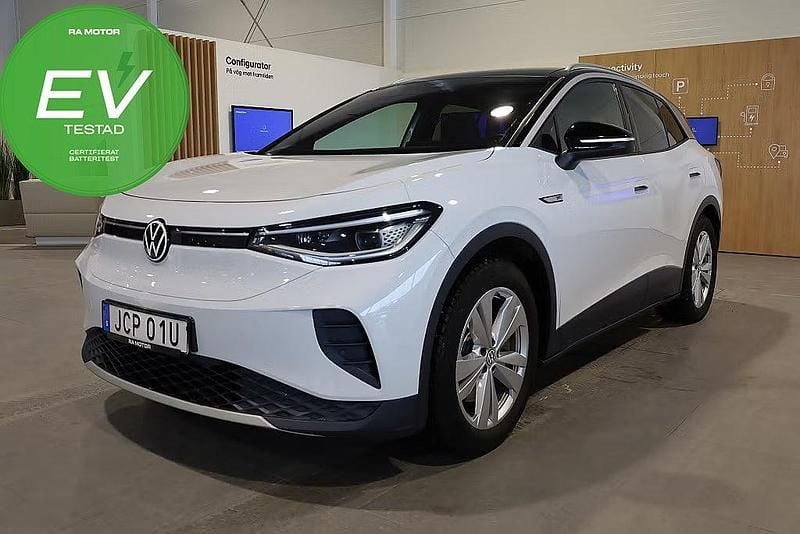 Begagnad VW ID.4 Pro Performance 150 kW (204 HK) 2021 Vit SUV