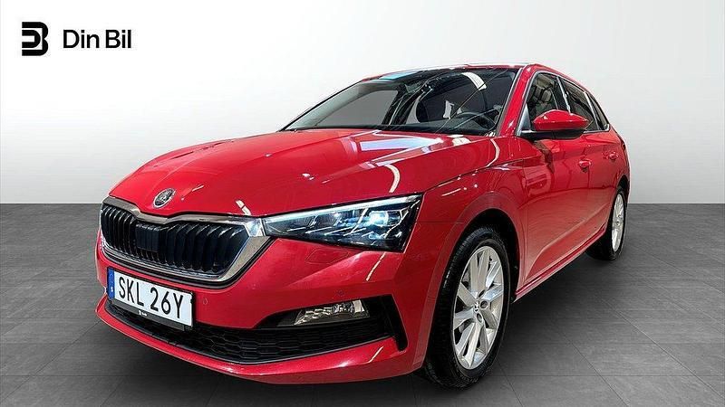 Röd Begagnad 2021 Skoda Scala Style Halvkombi | 194 900 kr (Bra pris) - Bild 1/4