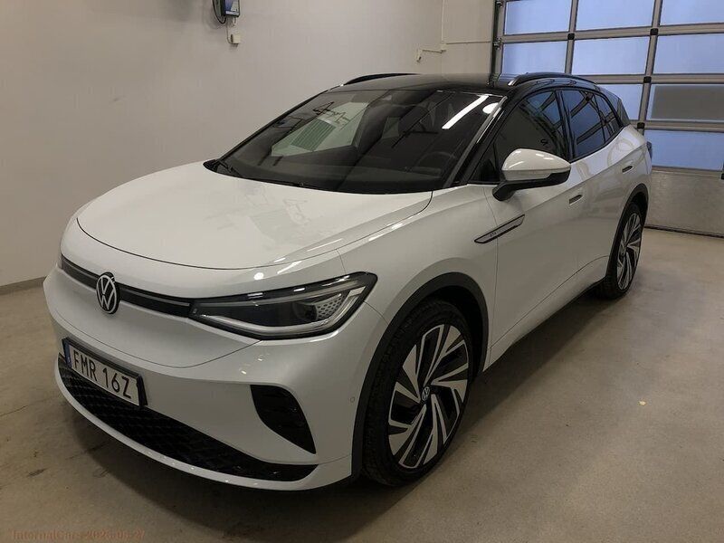 Vit Begagnad 2022 VW ID.4 GTX SUV | 399 900 kr (Superpris) - Bild 1/4