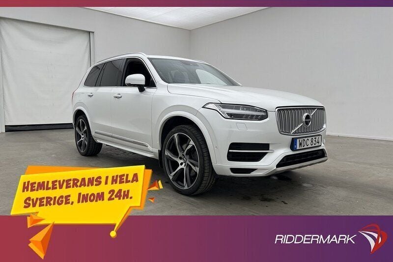Vit Begagnad 2016 Volvo XC90 Inscription SUV | 418 900 kr (Marknadspris) - Bild 1/3