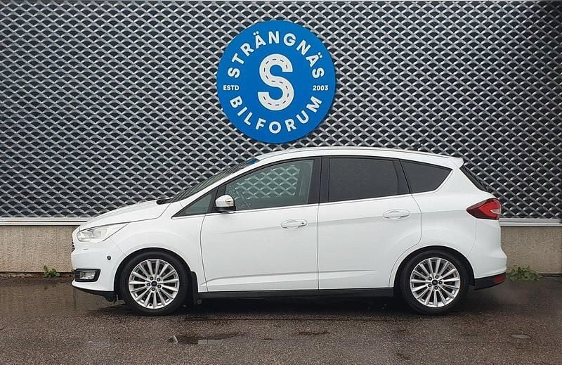 Vit Begagnad 2015 Ford C-MAX Titanium Minibuss | 105 000 kr (Lite dyr) - Bild 1/4