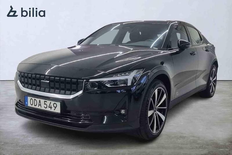 Begagnad Polestar 2 Long Range Dual motor 309 kW (421 HK) 2021 Svart Halvkombi