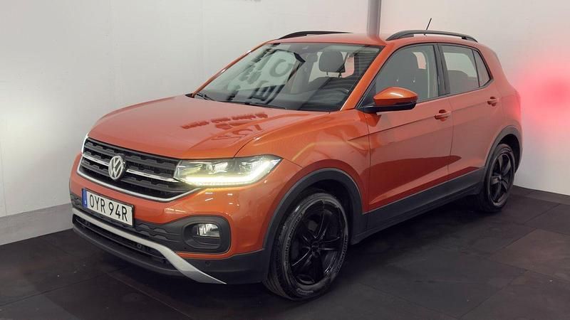 Orange Begagnad 2019 VW T-Cross SUV | 149 900 kr (Bra pris) - Bild 1/4
