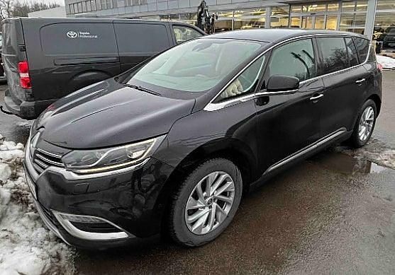 Begagnad Renault Espace 160 HK (117 kW) 2015 Svart Minibuss