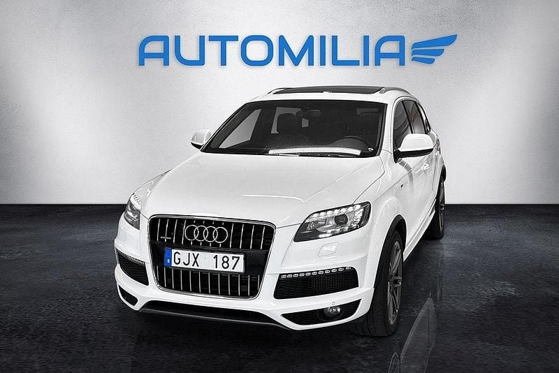 Vit Begagnad 2010 Audi Q7 S-Line SUV | 164 900 kr (Marknadspris) - Bild 1/4