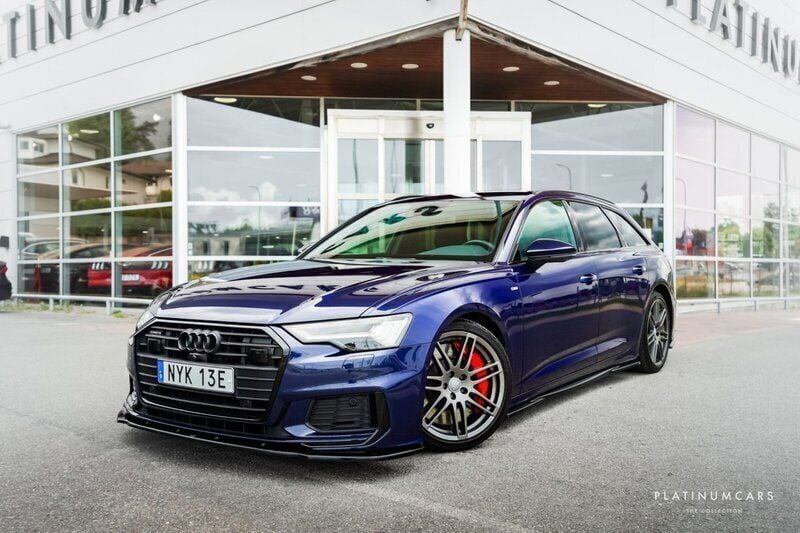 Blå Begagnad 2020 Audi A6 S-Line Kombi | 419 000 kr (Dyr) - Bild 1/4